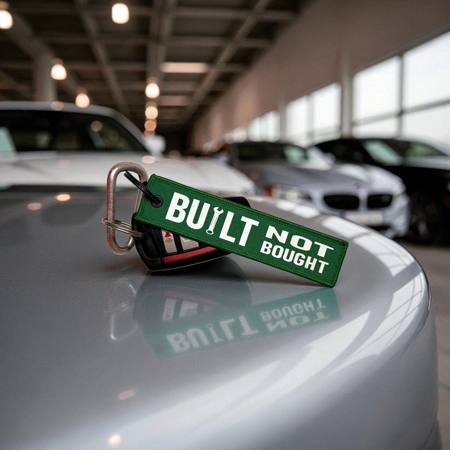 Custom Keychain – Personalized Double-Sided Jet Tag, Any Text, Any Logo