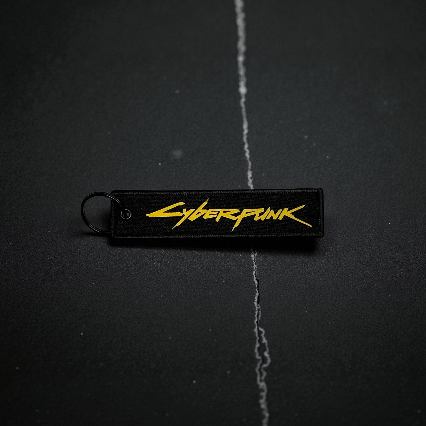 Custom Keychain – Personalized Double-Sided Jet Tag, Any Text, Any Logo