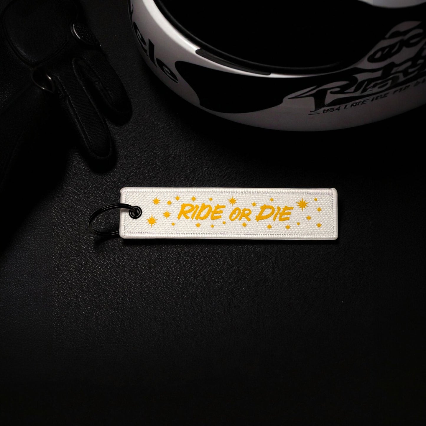 Custom Keychain – Personalized Double-Sided Jet Tag, Any Text, Any Logo